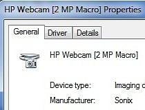 HP Webcam Software Screenshot