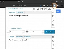 ImTranslator for Firefox Screenshot