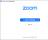 Zoom Client - The Zoom Client for Meetings enables you to either join a meeting or sign in to your account.