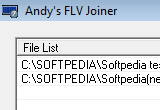 Andy's FLV Joiner Screenshot