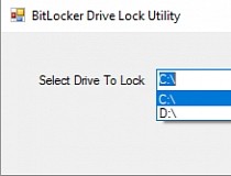 BitLocker Drive Lock Utility Screenshot