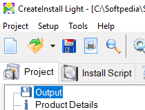 CreateInstall Light Screenshot