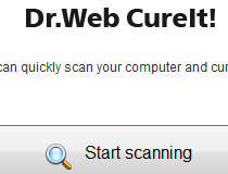 Dr.WEB CureIt! Screenshot