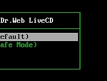 Dr.Web LiveDisk Screenshot