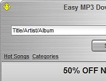 Easy Mp3 Downloader Screenshot