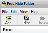 Free Hide Folder Screenshot