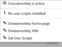 Greasemonkey Screenshot