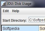 JDU: Disk Usage Screenshot