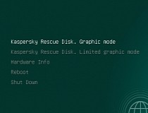 Kaspersky Rescue Disk Screenshot