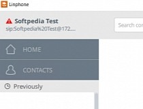 Linphone Screenshot