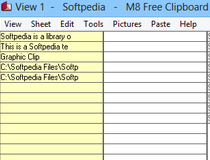 M8 Free Clipboard Screenshot