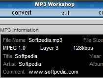 MP3 Workshop Screenshot