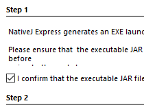 NativeJ Express Screenshot