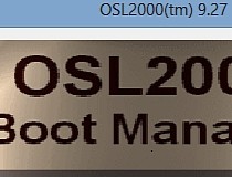 OSL2000 Boot Manager Platinum Screenshot