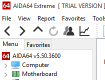 Portable AIDA64 Extreme Screenshot