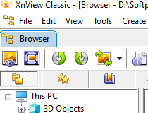 Portable XnView Screenshot