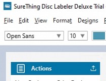 SureThing Disc Labeler Deluxe Screenshot