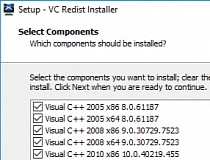 McRip VC Redist Installer Screenshot