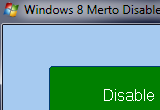 Windows 8 Metro Disabler Screenshot