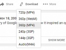 YouTube Downloader for Chrome Screenshot